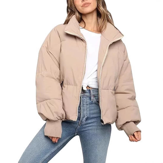 Women's Cropped Puffer Jacket — view 2