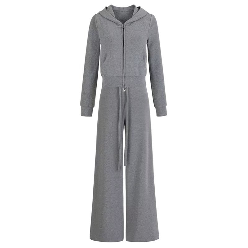 Women's Zip Hoodie and Joggers