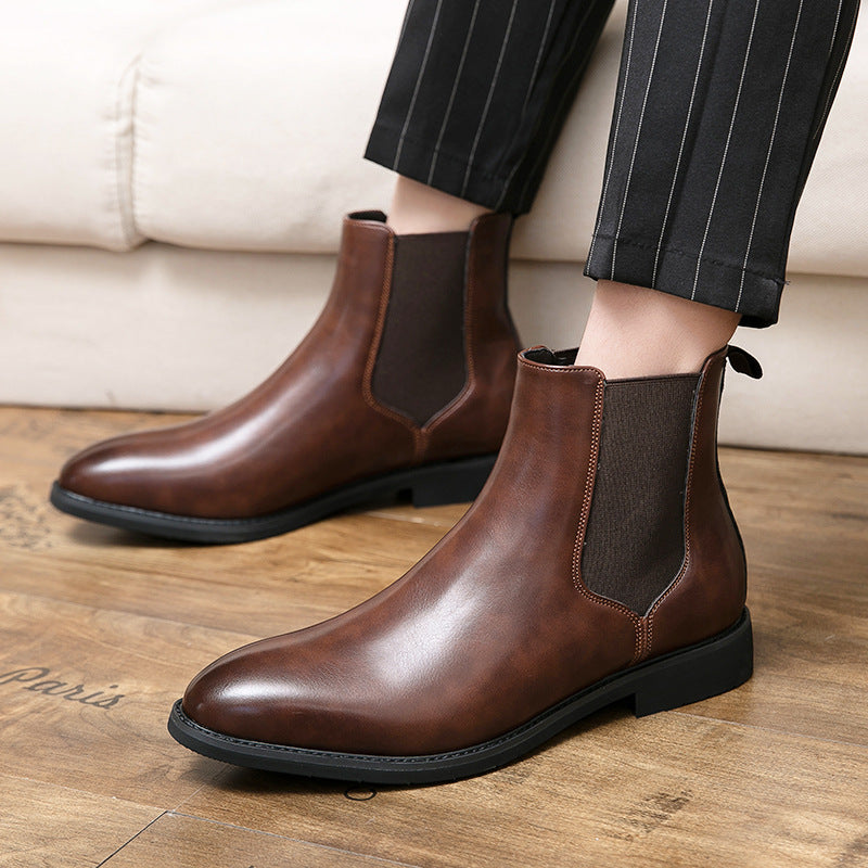 Men's Fleece Lined Chelsea Boots