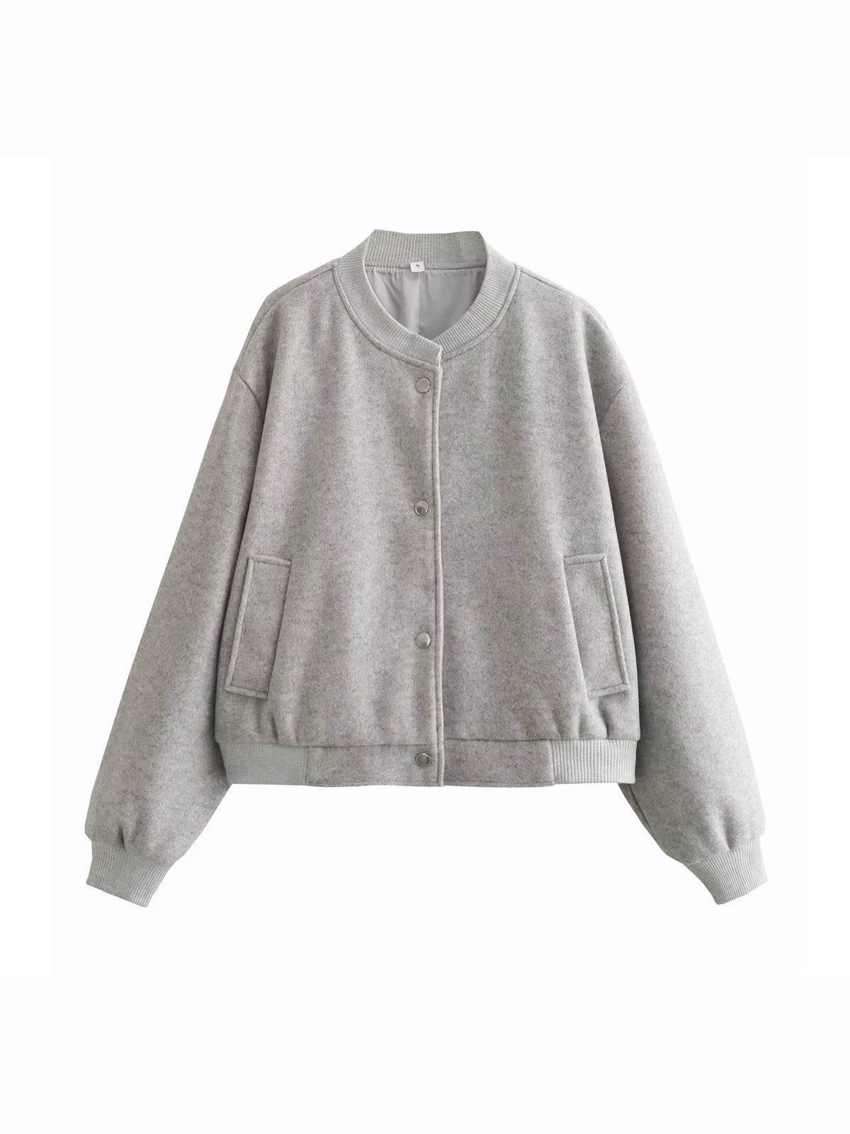 Women's Brushed Jersey Bomber Jacket
