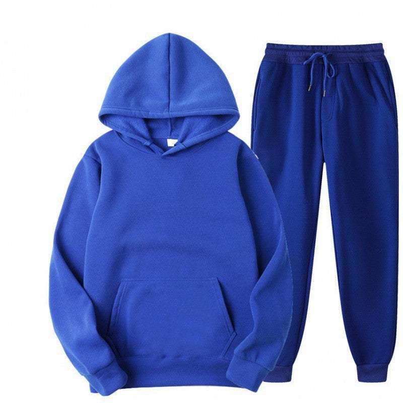 Men's Hoodie and Joggers Set in Royal Blue
