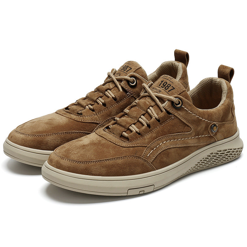 Men's Cowhide Leather Trainers — view 2