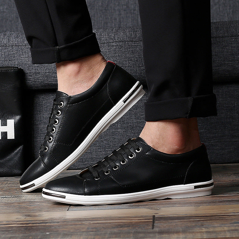 Men's Leather Trainers — view 3