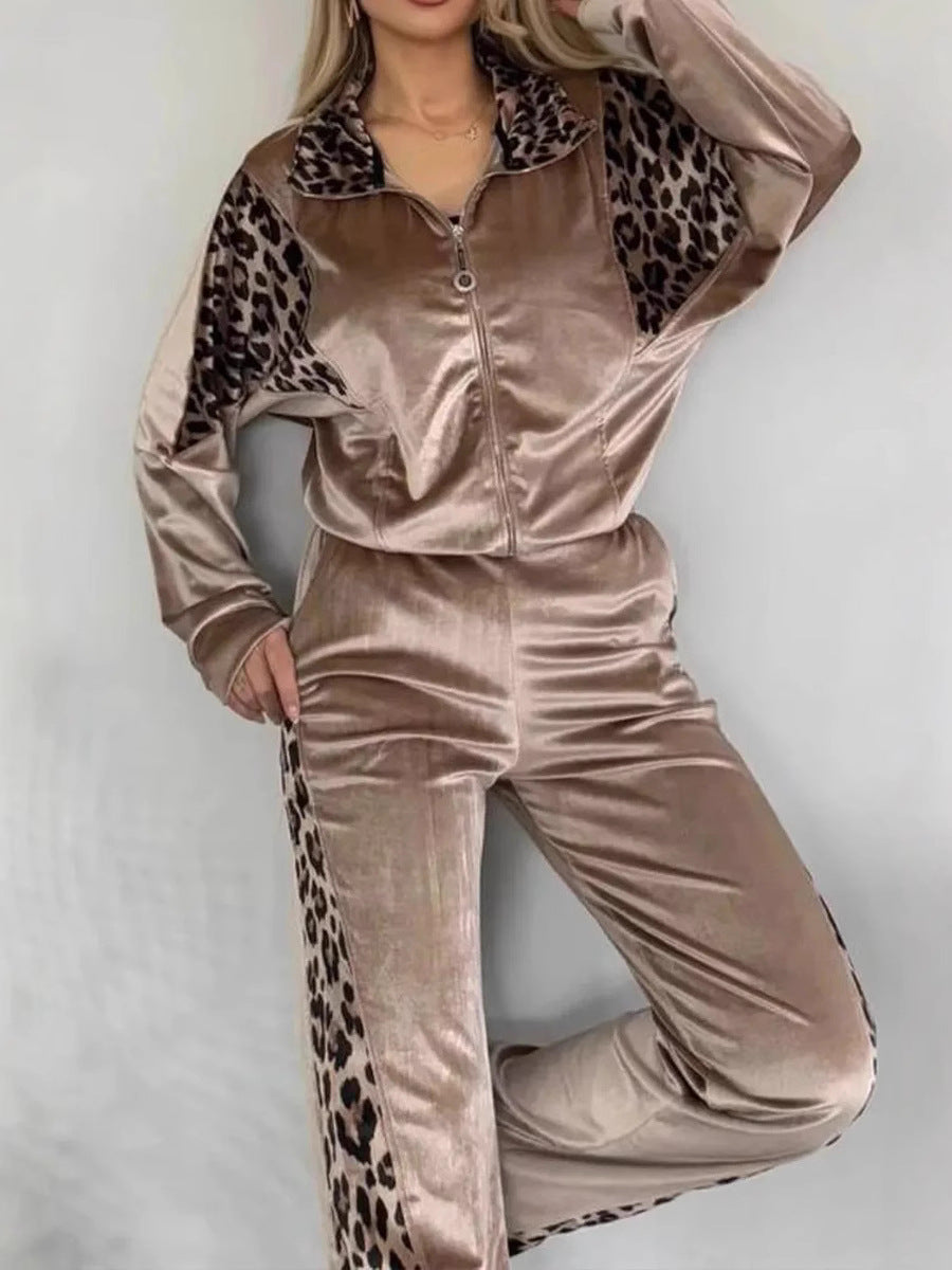 Women's Velour Tracksuit Set — view 2