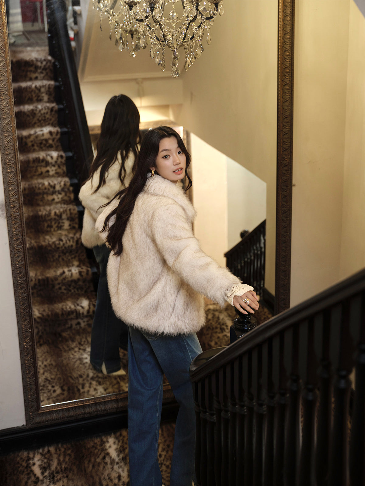 Women's Faux Fur Coat — view 3