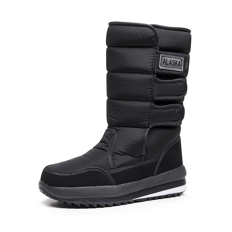Men's Tall Snow Boots in Black — view 6