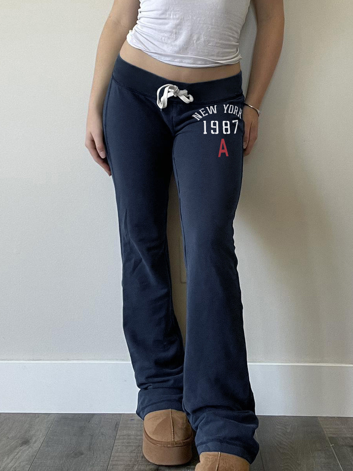 Women's Low Rise Flare Joggers