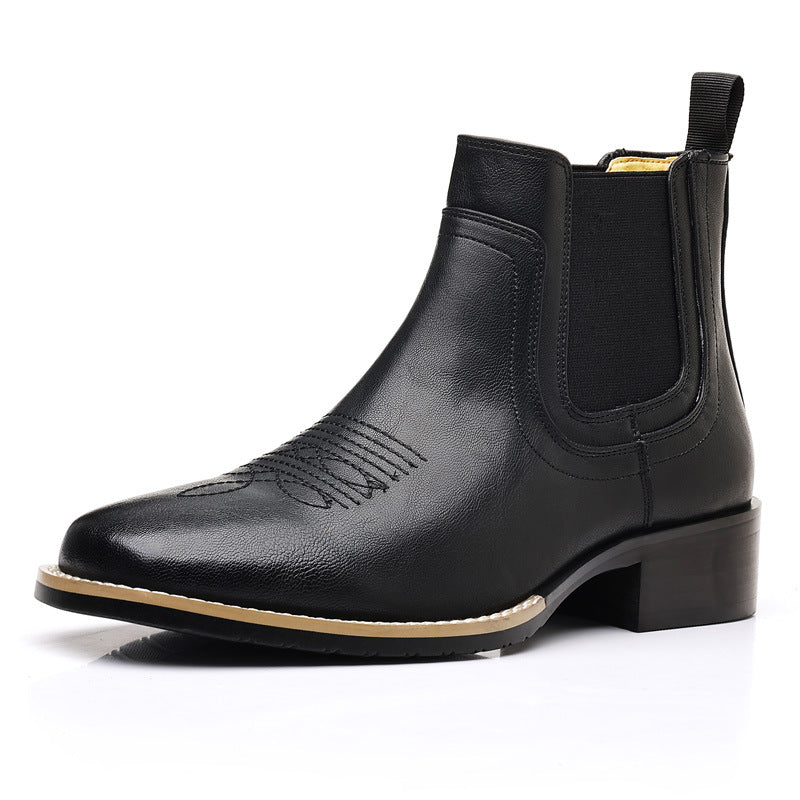 Men's Square Toe Chelsea Boots