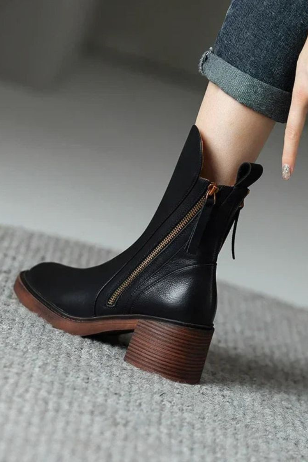 Women's Ankle Boots in Black