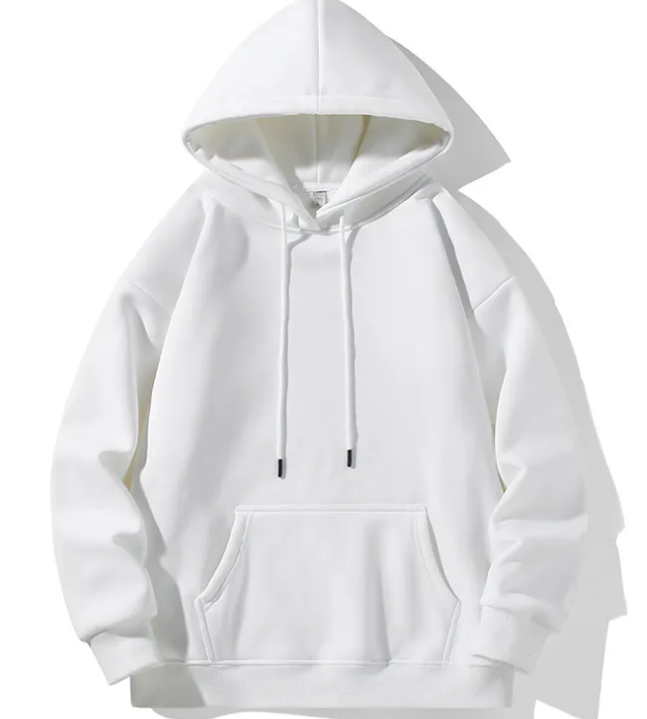 Men's Soft Hoodie in White