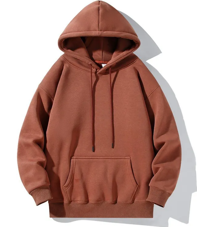 Men's Soft Hoodie in Camel