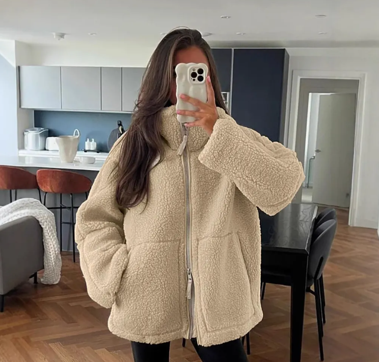 Women's Sherpa Fleece Jacket
