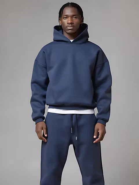 Men's Comfortable Cotton Blend Two-Piece Set | Stylish Casual Outfit 6
