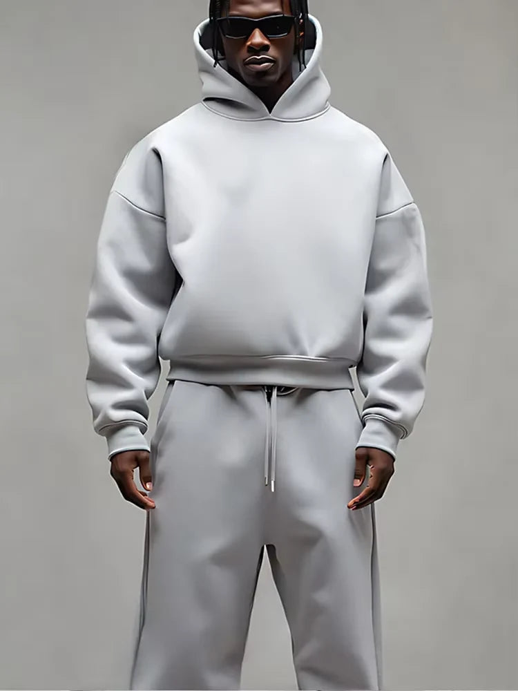 Men's Comfortable Cotton Blend Two-Piece Set | Stylish Casual Outfit 7