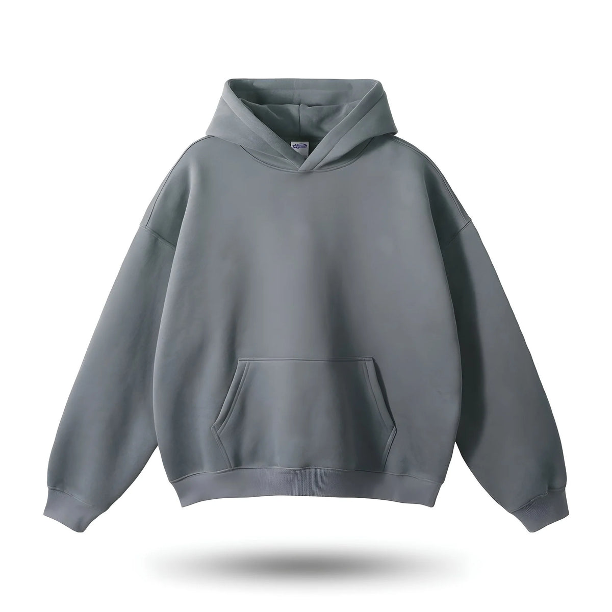 Men's Heavyweight Cotton Hoodie | Relaxed Oversized Fall/Winter Sweatshirt 0