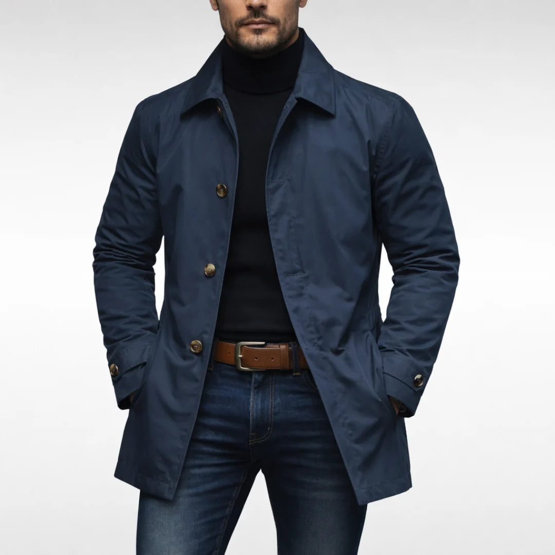 Women's Elegant Wool Blend Coat | Tailored Longline Winter Outerwear 2
