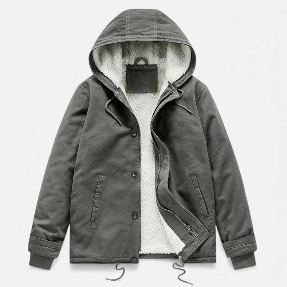 Women's Hooded Padded Coat | Elegant Longline Winter Outerwear for Cold Weather 0