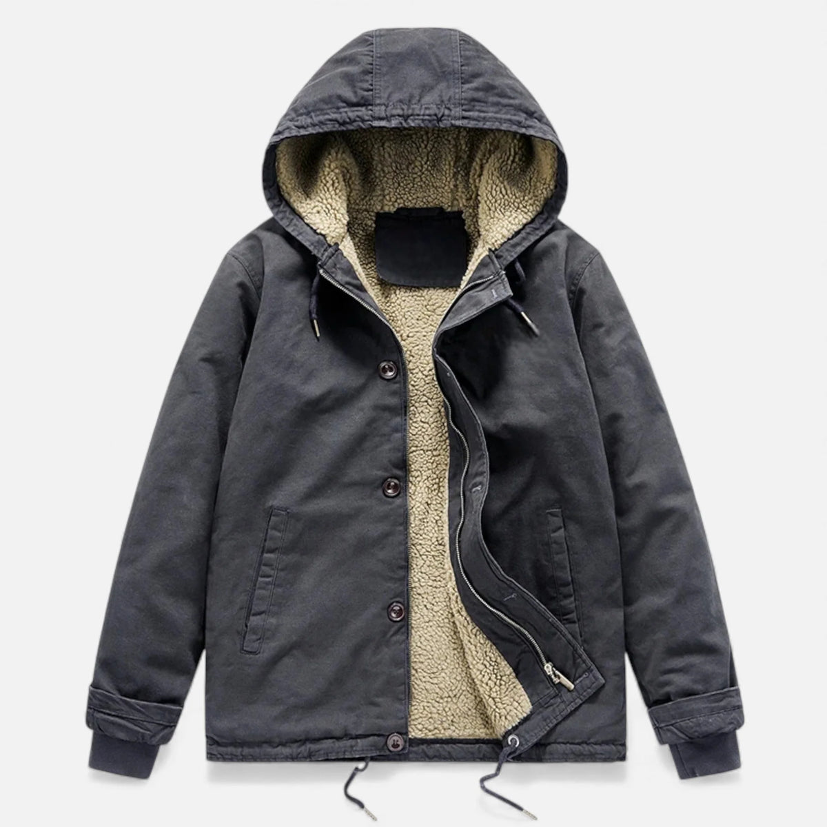 Women's Hooded Padded Coat | Elegant Longline Winter Outerwear for Cold Weather 9