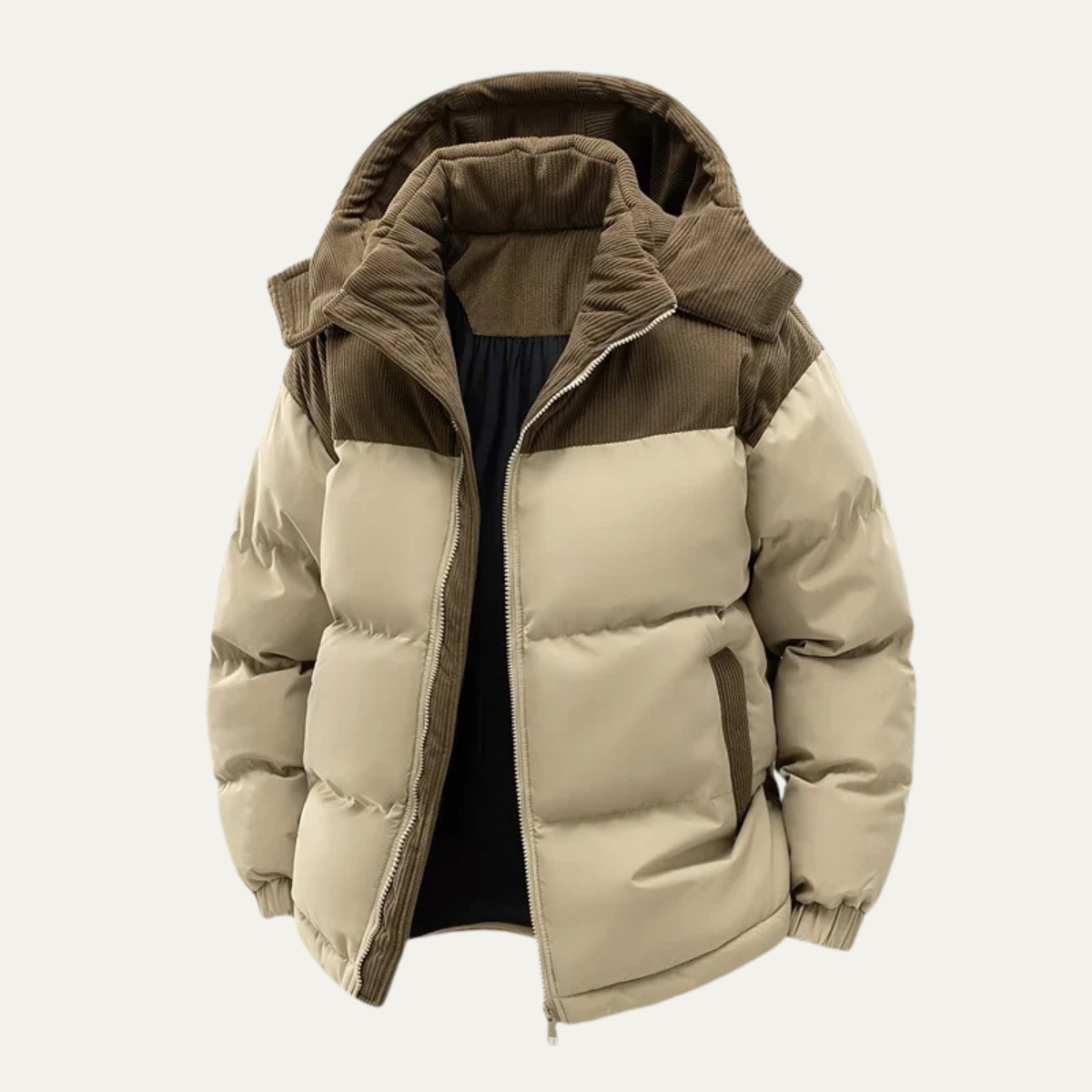 Women's Insulated Hooded Puffer Jacket | Stylish Warm Winter Coat 0