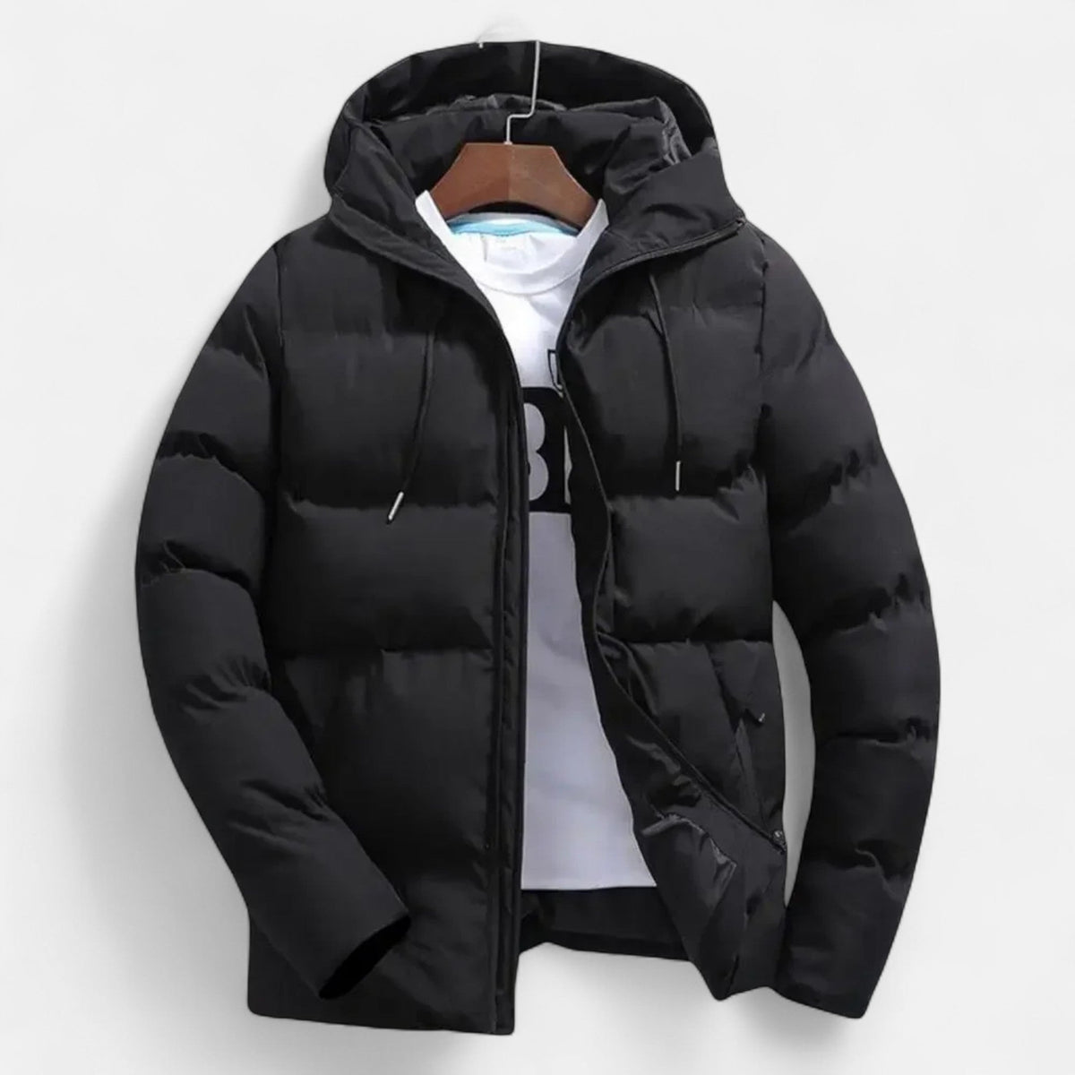 Women's Insulated Quilted Puffer Jacket | Stylish Hooded Winter Coat 0