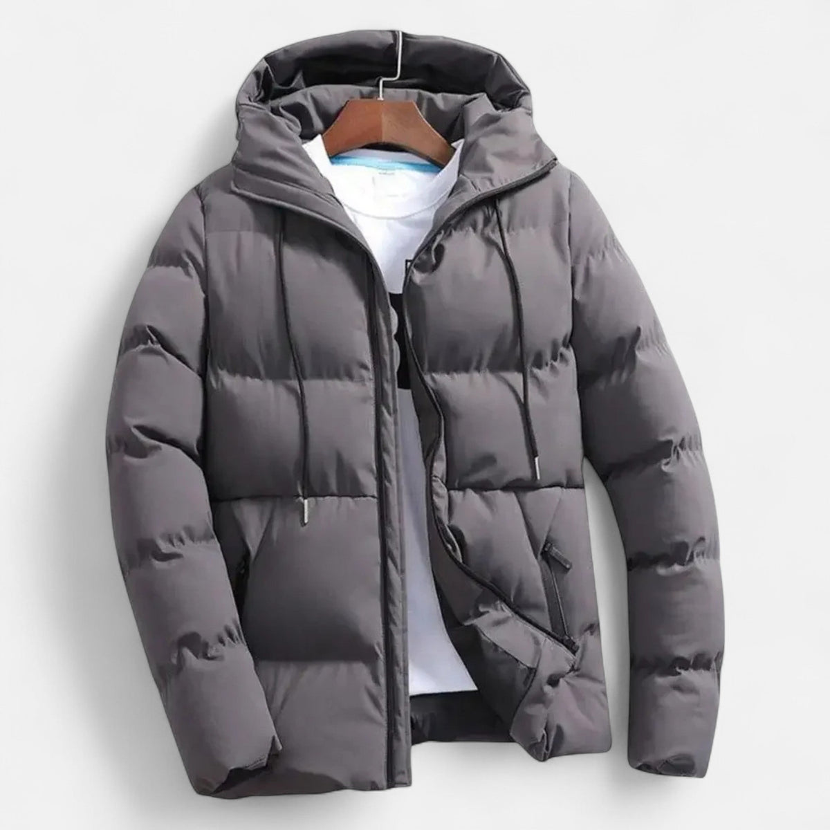 Women's Insulated Quilted Puffer Jacket | Stylish Hooded Winter Coat 8
