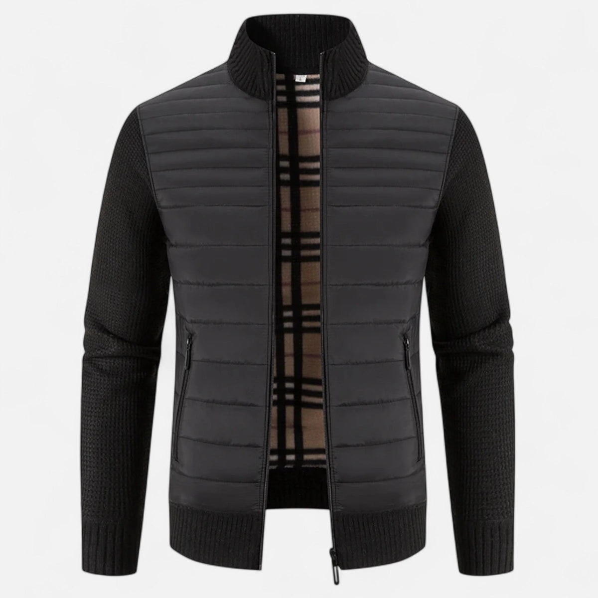 Women's Wool Blend Winter Coat | Elegant Draped High-Neck Outerwear 8