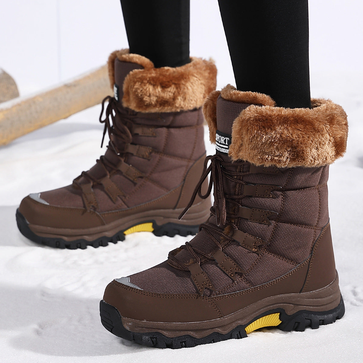 Women's Lace-Up Snow Boots — view 2