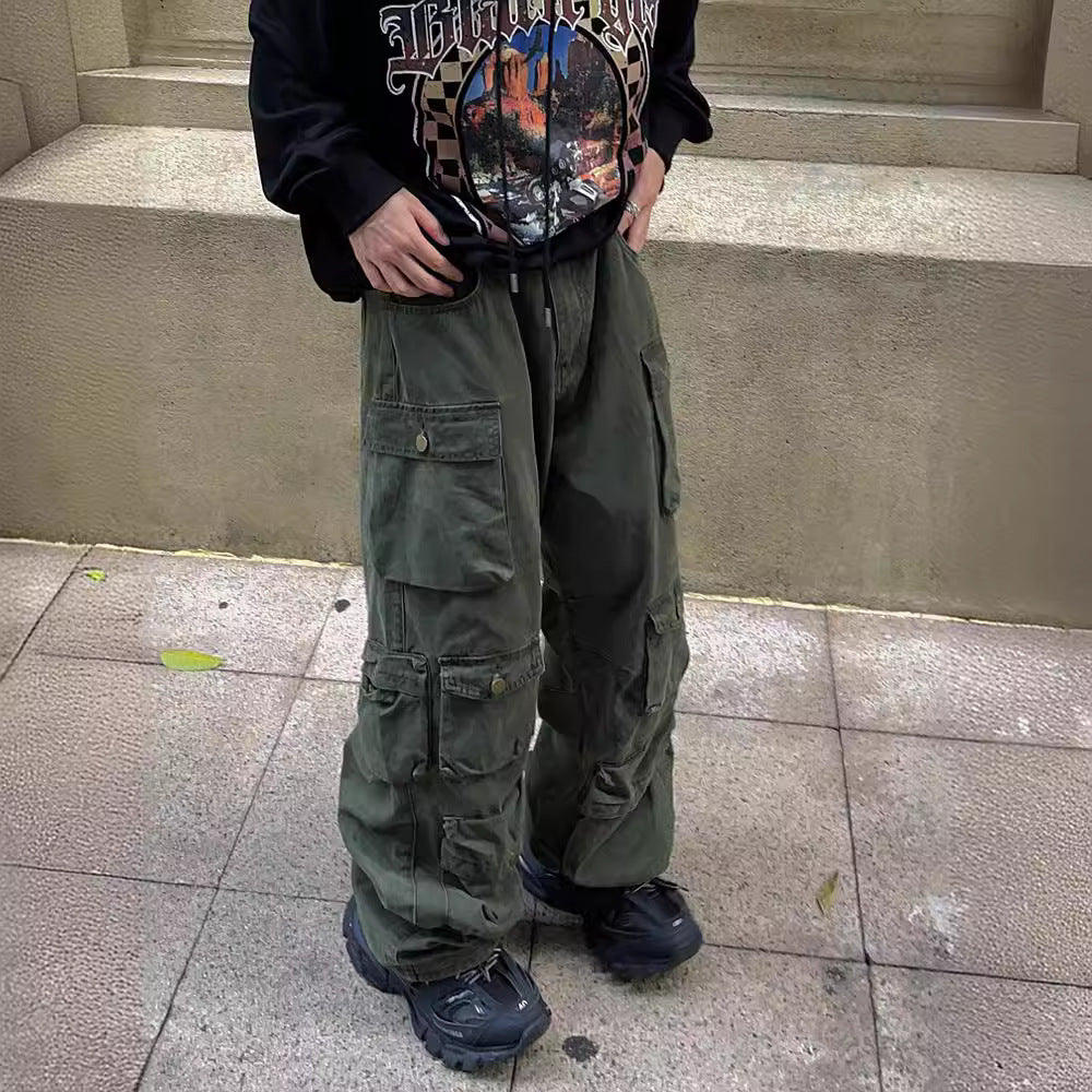 Men's Loose Fit Workwear Trousers