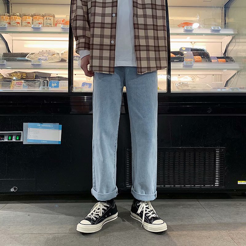 Men's Wide Leg Jeans