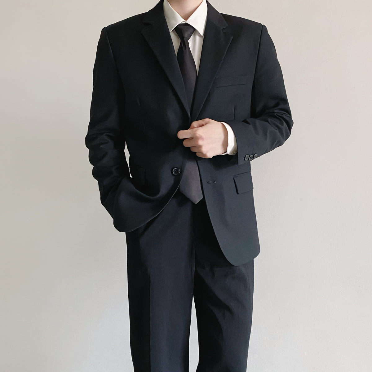 Men's Black Suit — view 2