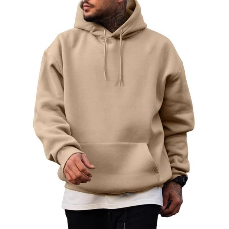 Men's Classic Pullover Hoodie in Apricot