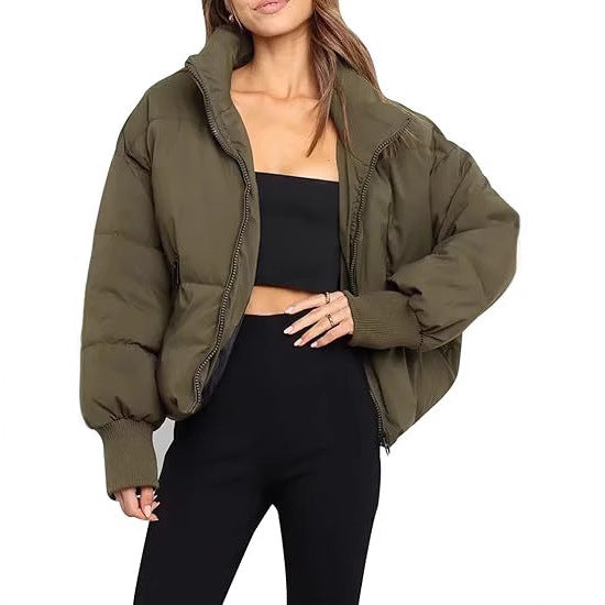 Women's Cropped Puffer Jacket