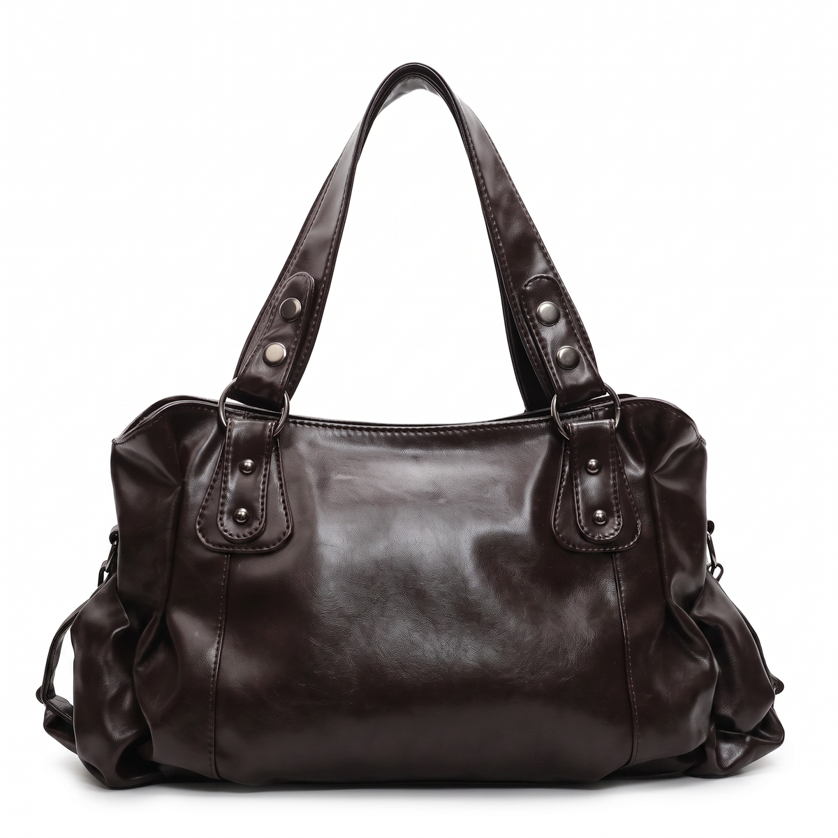 Women's Slouchy Hobo Bag in Coffee