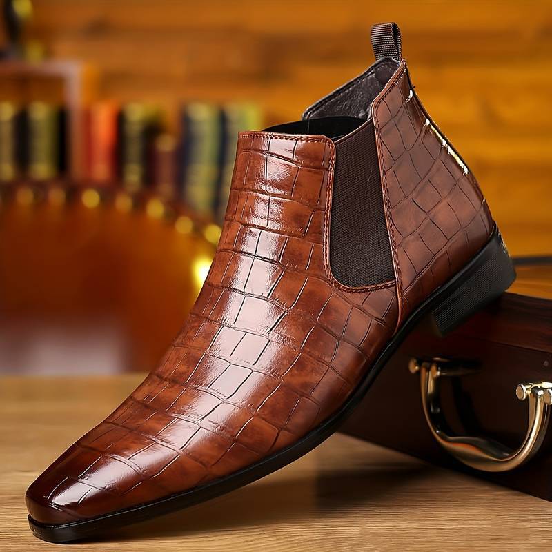 Men's Leather Chelsea Boots — Orvani London