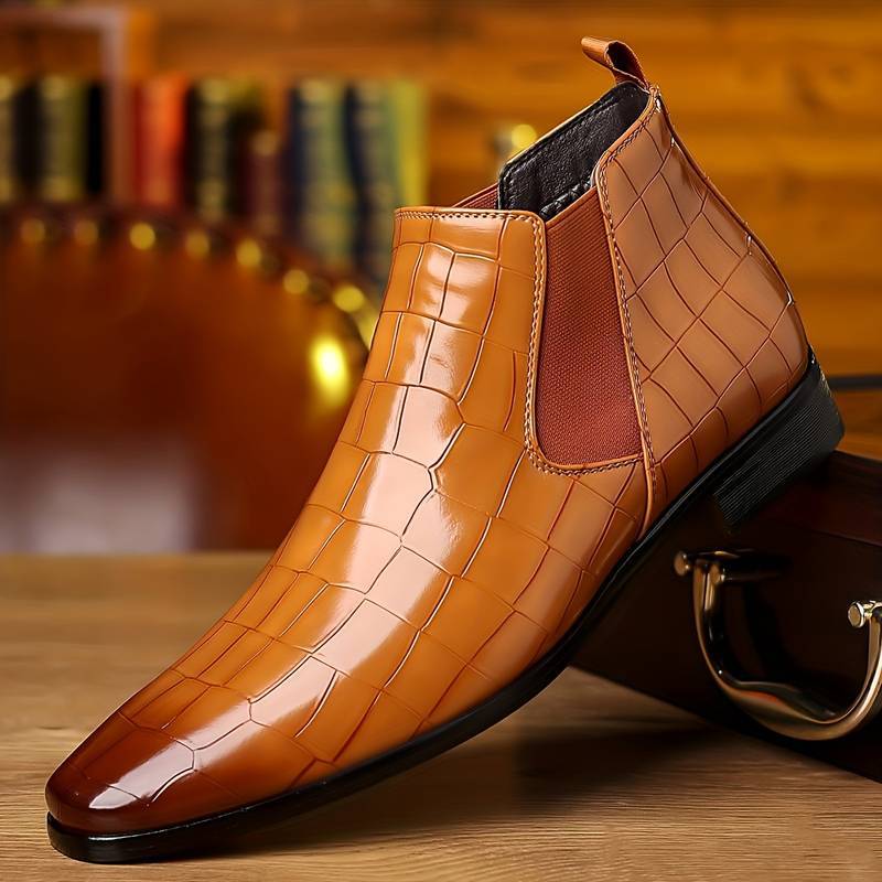 Men's Leather Chelsea Boots — Orvani London